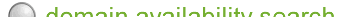 domain availability search